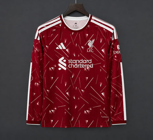 26/27 Liverpool Home Jersey (Long Sleeve)
