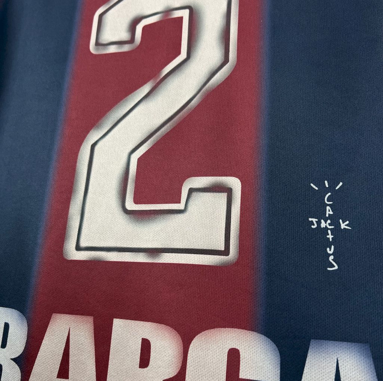 Barcelona x Travis Scott (Cactus Jack) Retro Jersey