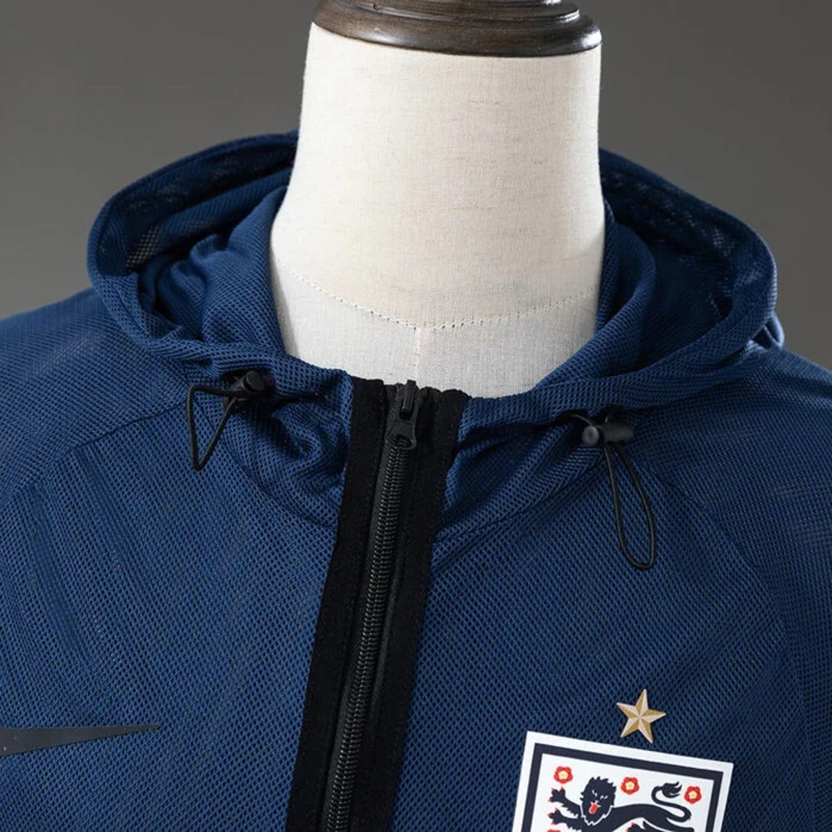 England Dark Blue Windbreaker