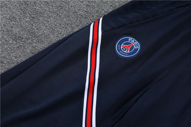 21/23 Jordan x PSG Navy 1/4 Zip Tracksuit