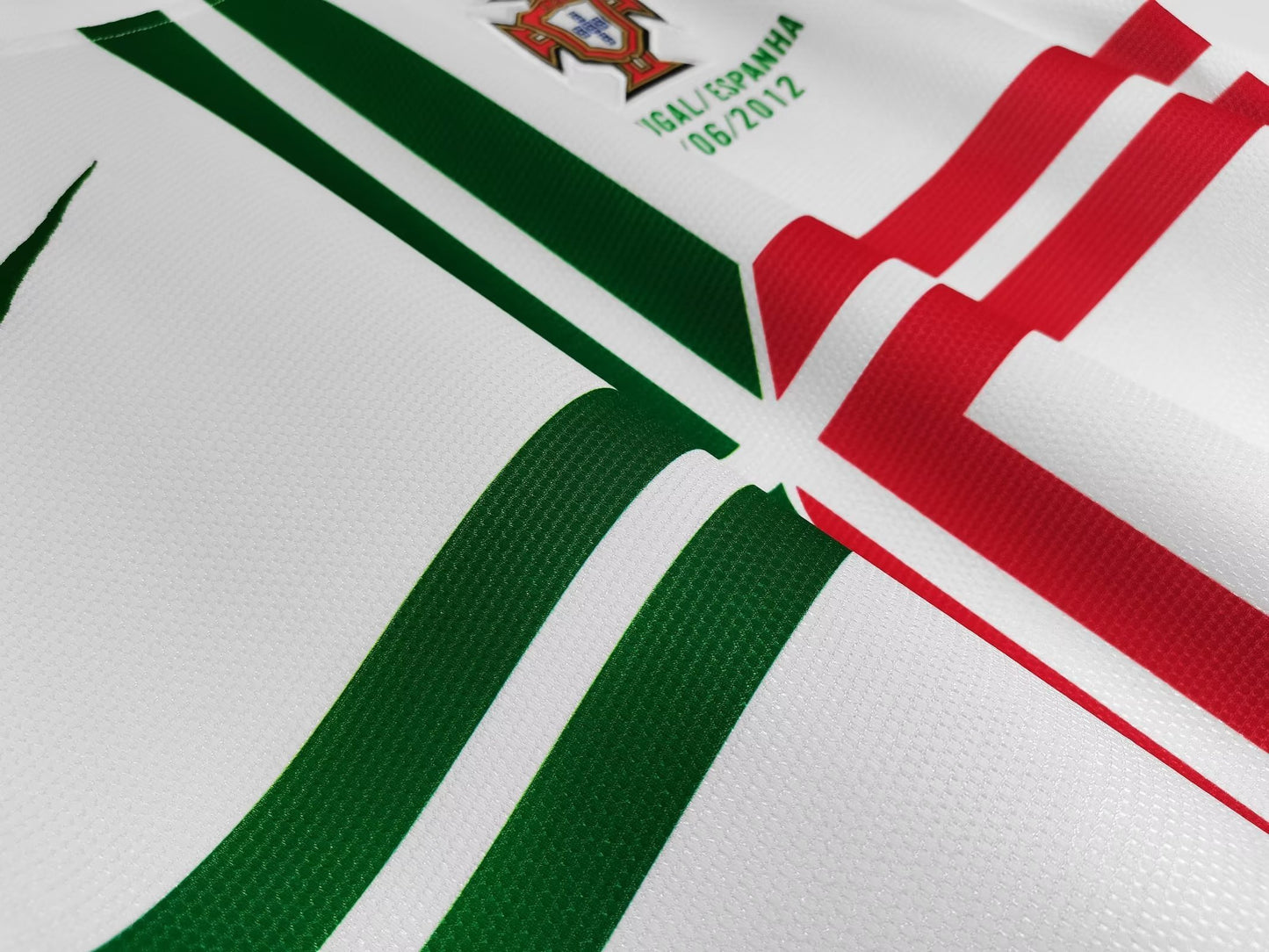 2012 Portugal Retro Away Jersey (Long Sleeve)