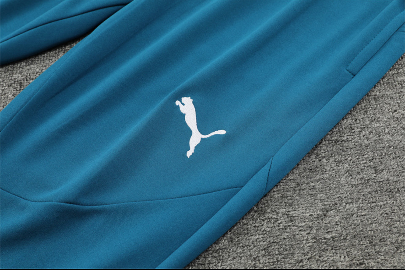 24/25 Marseille Blue 1/4 Zip Tracksuit