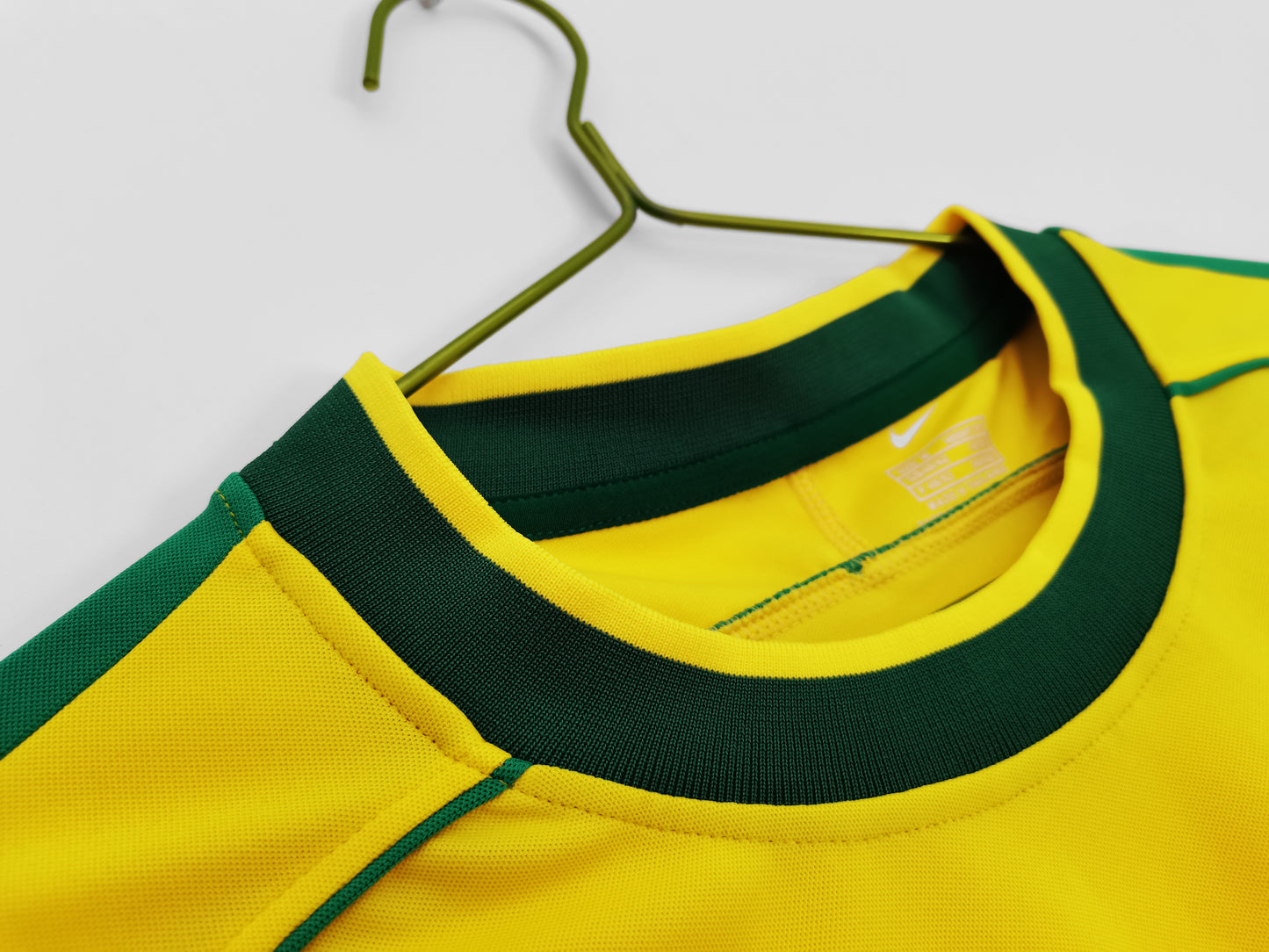 1998 Brazil Retro Home Jersey