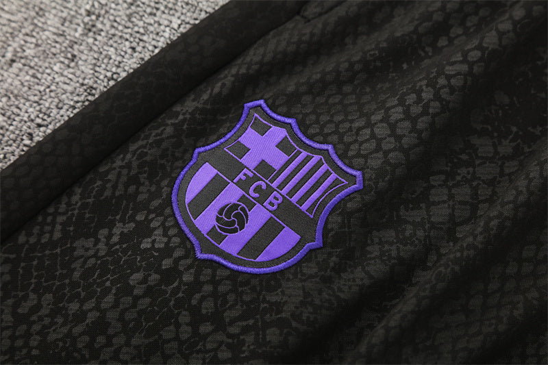 FC Barcelona x Kobe Bryant Black 1/4 Zip Tracksuit