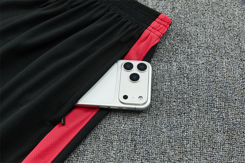 Brazil x Jordan Black/Red Shorts Training Set
