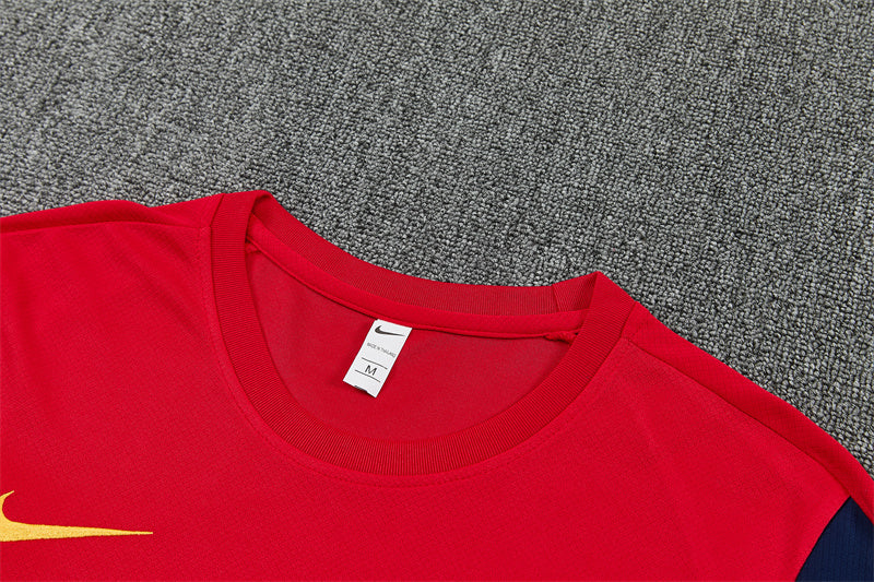 26/27 Barcelona Red/Blue Shorts Training Set