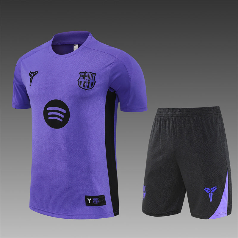 Barcelona x Kobe Bryant Purple Shorts Training Set