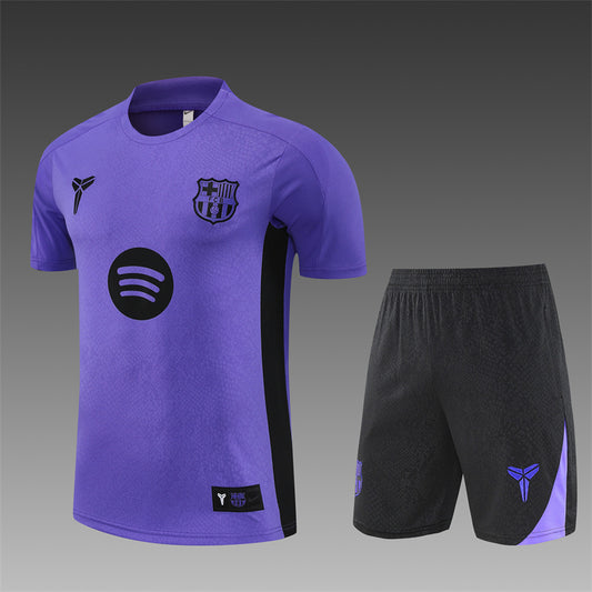 Barcelona x Kobe Bryant Purple Shorts Training Set