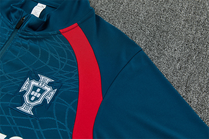 2026 Portugal Green 1/4 Zip Tracksuit