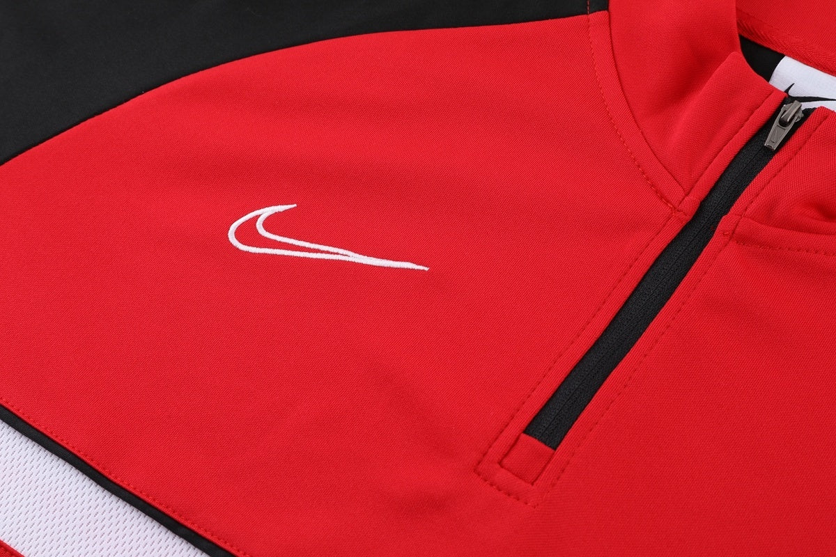 Nike Red 1/4 Zip Dri-Fit Tracksuit