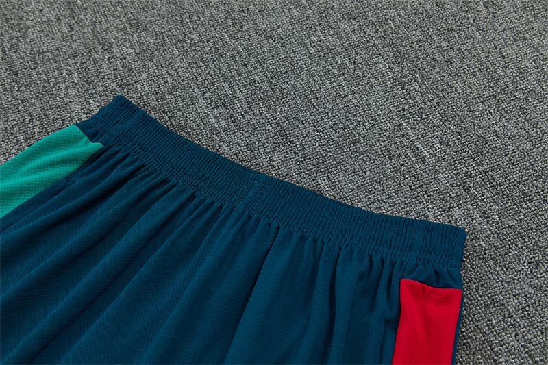 Portugal Dark Green Shorts Training Set