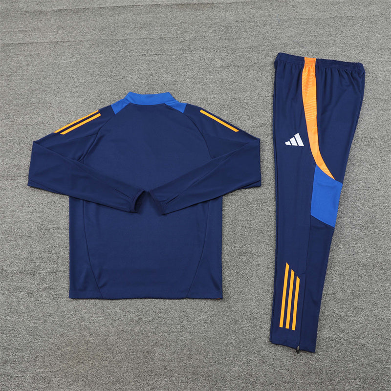 24/25 Juventus Blue 1/4 Zip Tracksuit