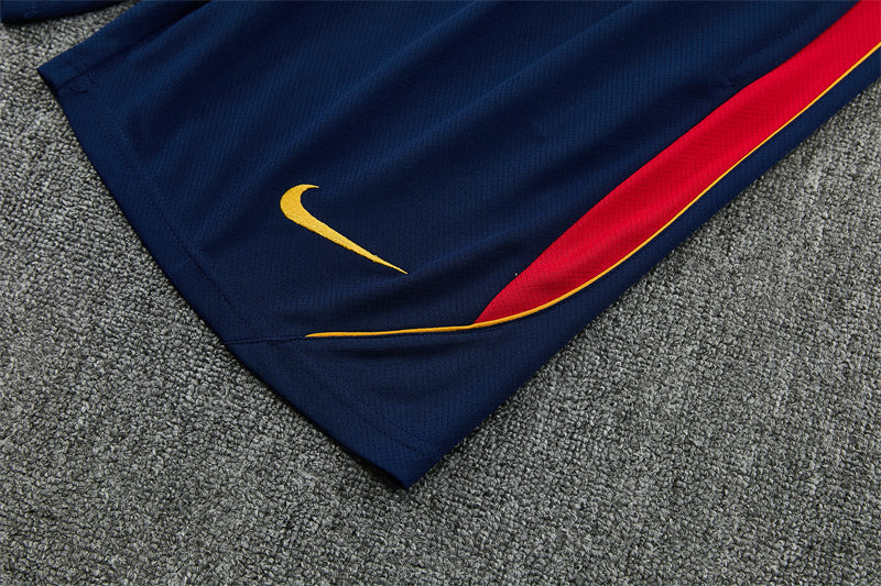 26/27 Barcelona Red/Blue Shorts Training Set