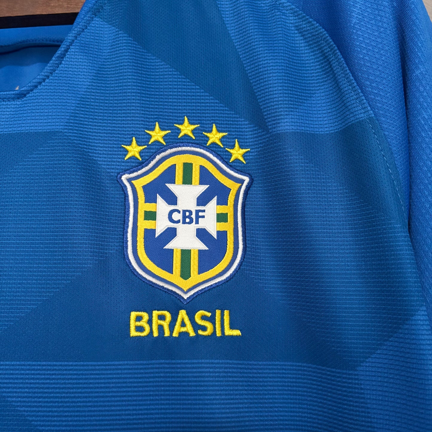 2018 Retro Brazil Away Jersey