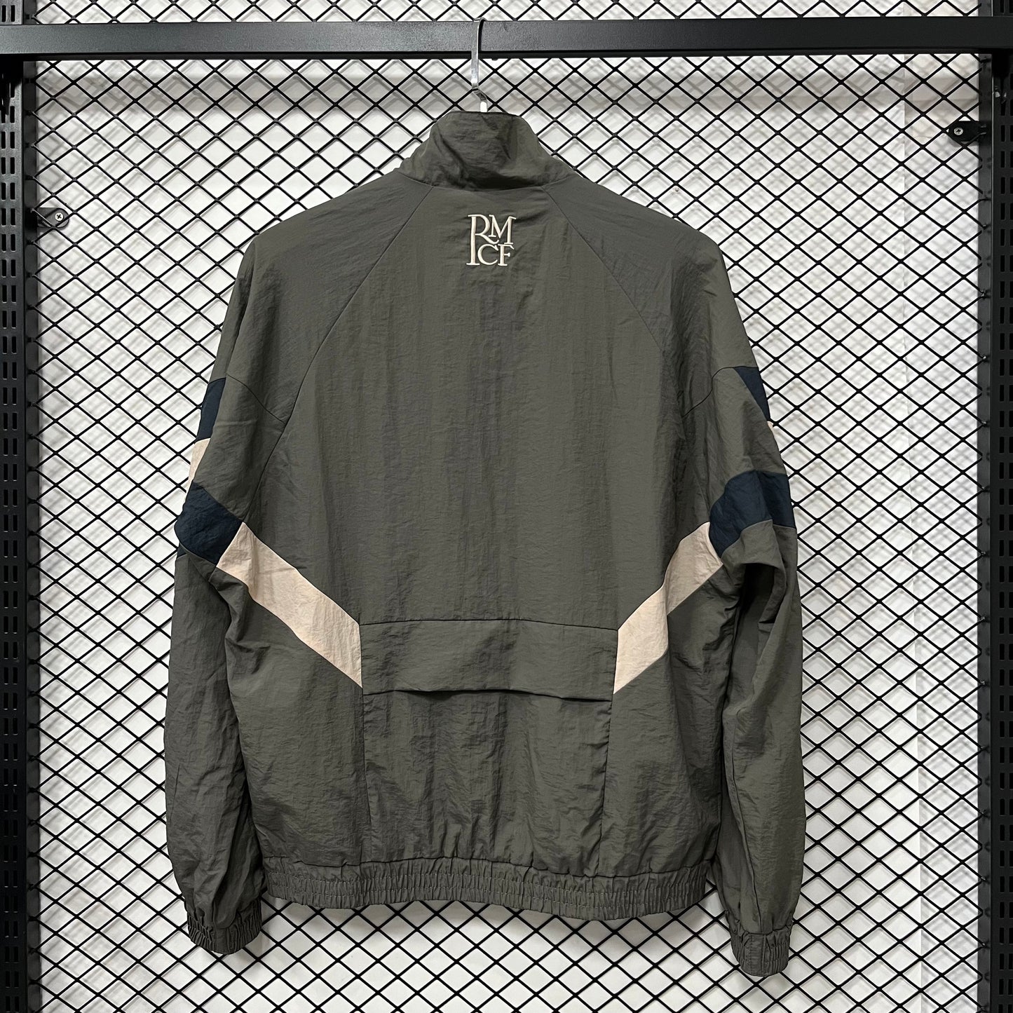 Real Madrid Grey Windbreaker
