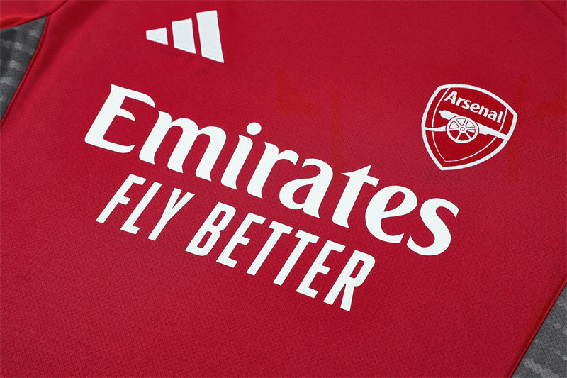 25/26 Arsenal FC Red/Grey Shorts Training Set