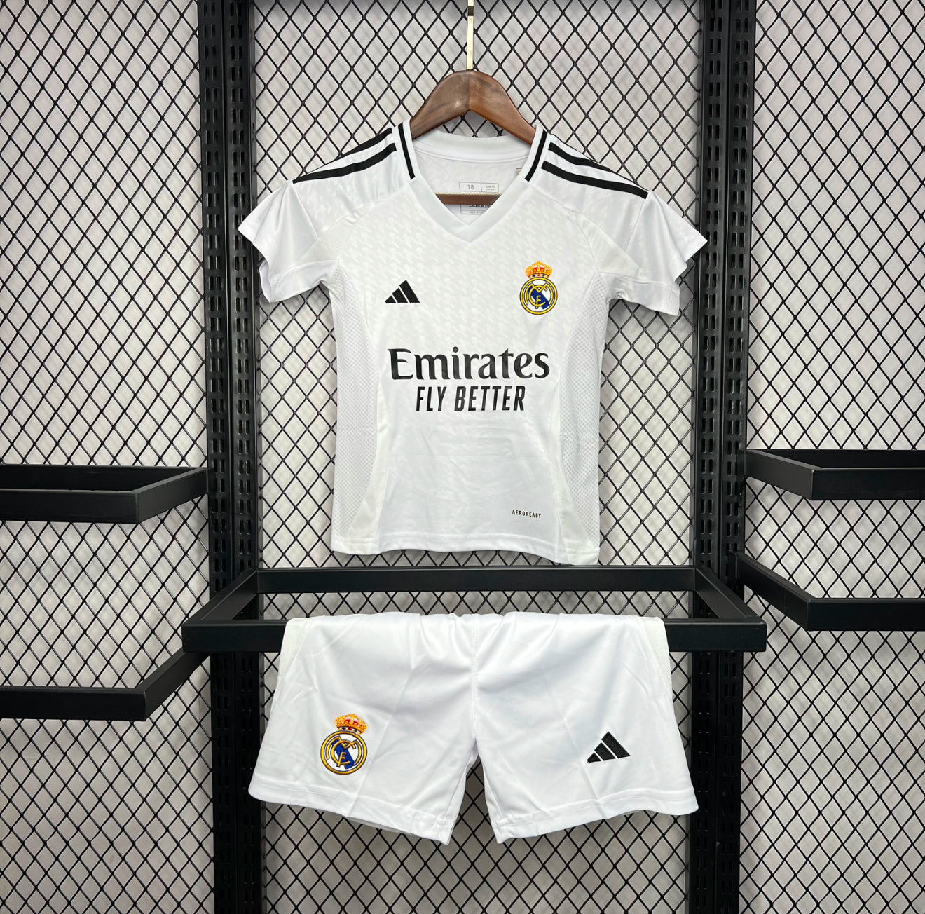 24/25 Real Madrid Home Kids Kit