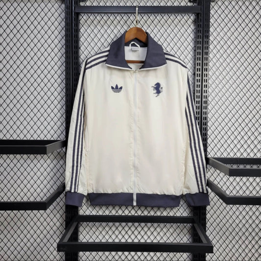 Juventus Cream/Grey Windbreaker