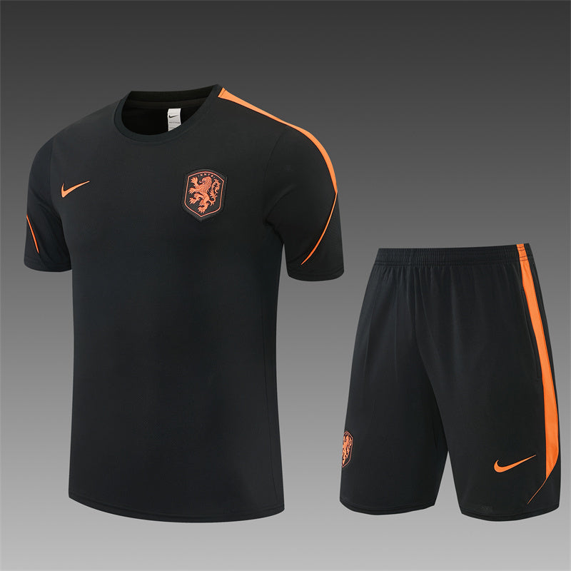 Netherlands Black Shorts Training Set