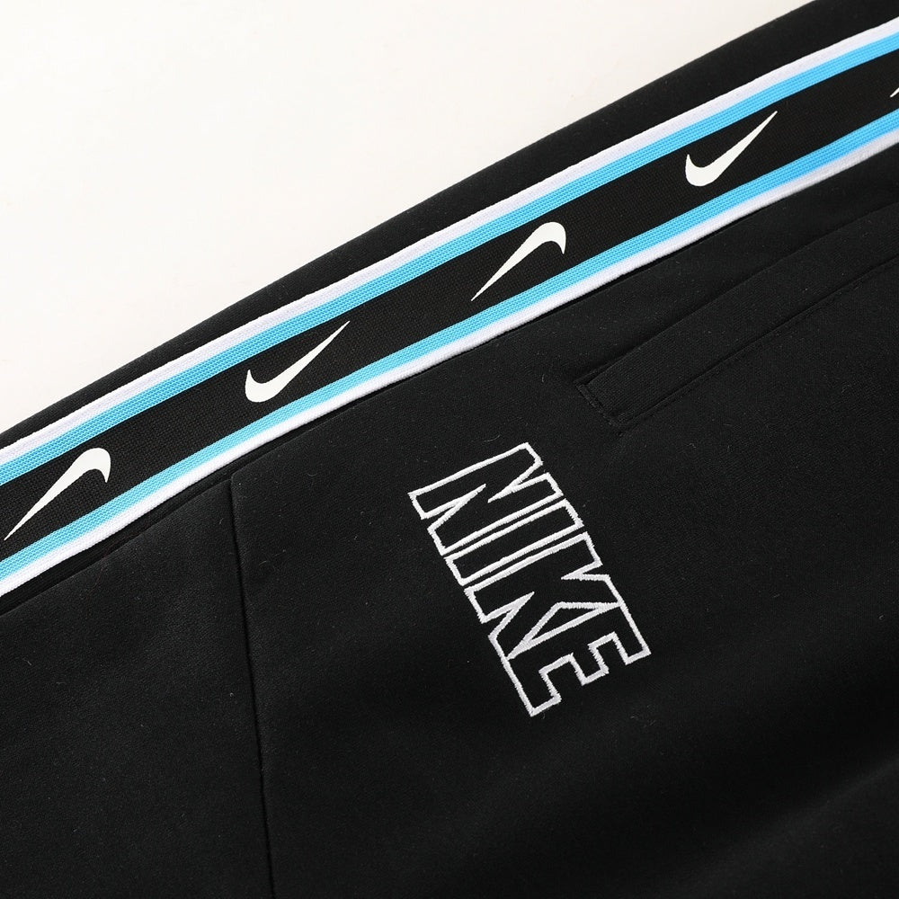 Nike Repeat Blue And Black Hooded Tracksuit