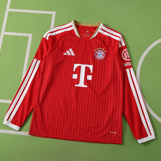 26/27 Bayern Munich Home Jersey (Long Sleeved)