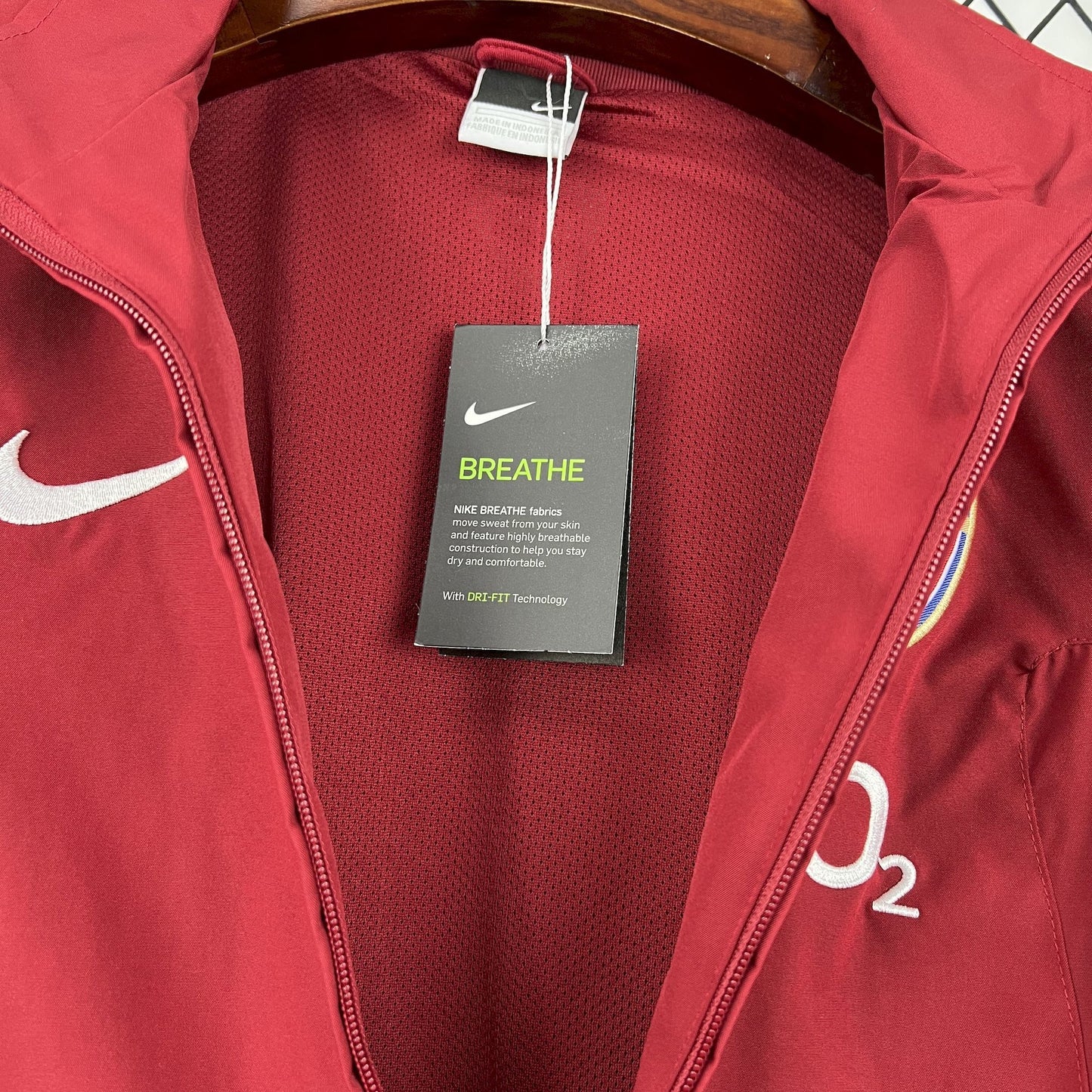 2005 Retro Arsenal Windbreaker