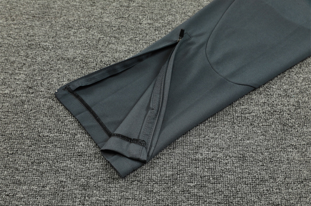24/25 Real Madrid Dark Grey Tracksuit