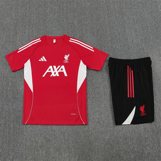 25/26 Liverpool Red/Black Shorts Training Set