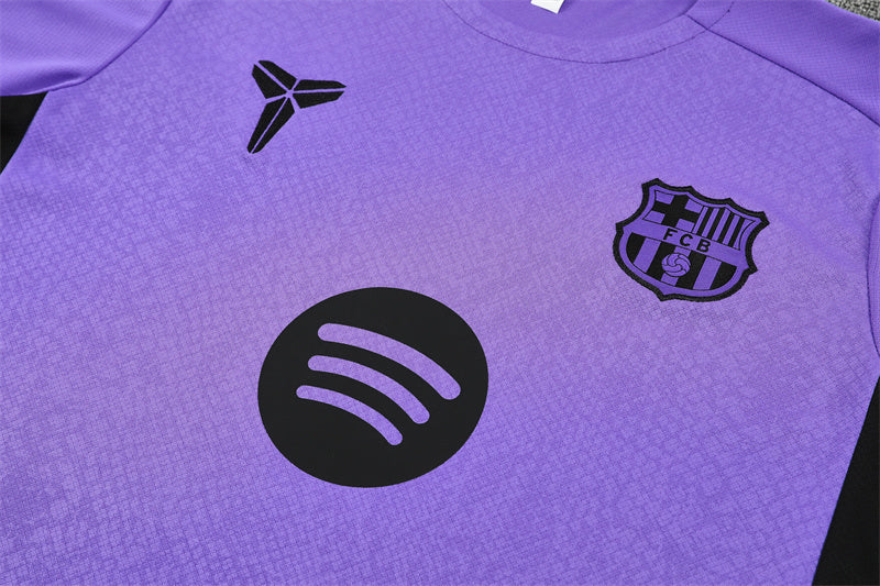 Barcelona x Kobe Bryant Purple Shorts Training Set