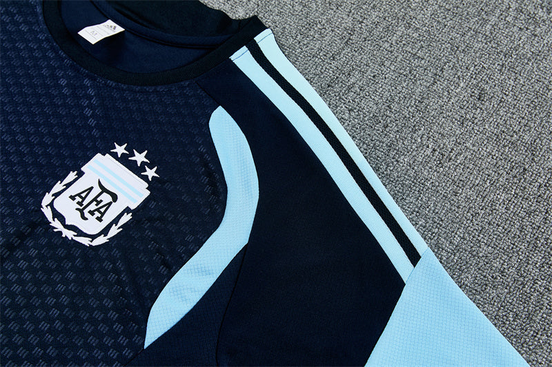 Argentina Dark Blue Shorts Training Set