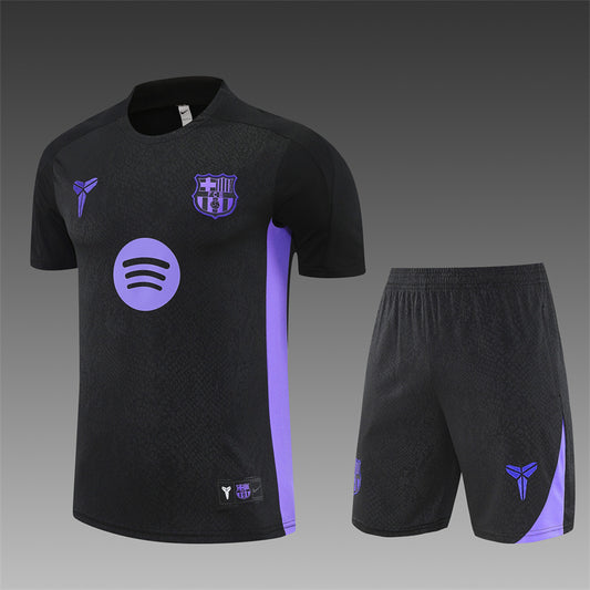 Barcelona x Kobe Bryant Black Shorts Training Set