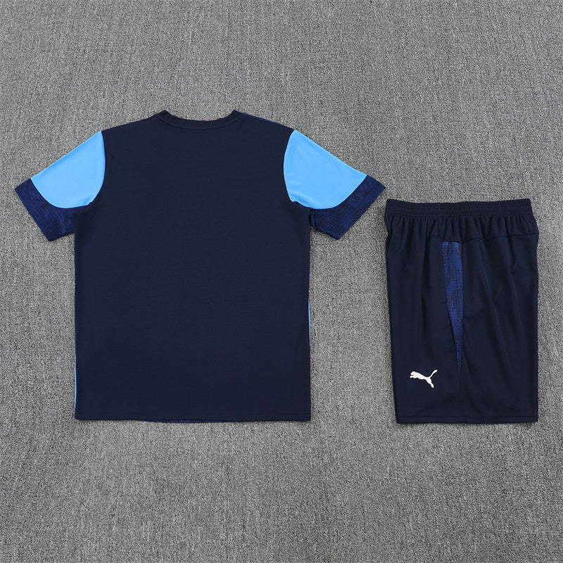 25/26 Olympic Marseille Blue Shorts Training Set
