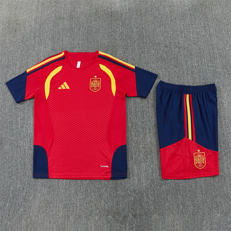 Spain Red Shorts Training Set