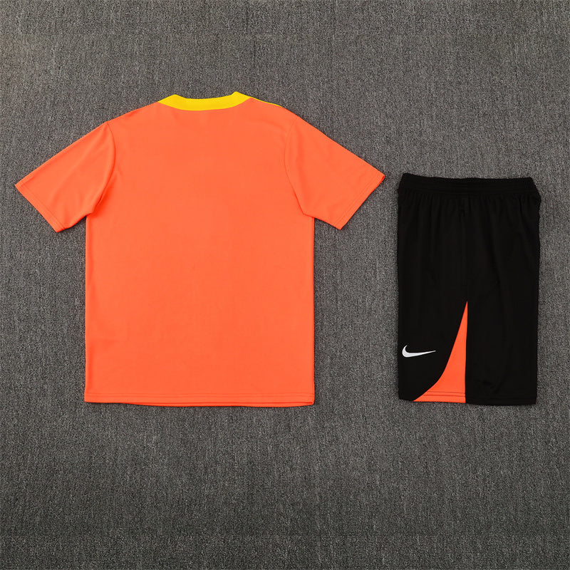 Brazil Orange Shorts Training Set