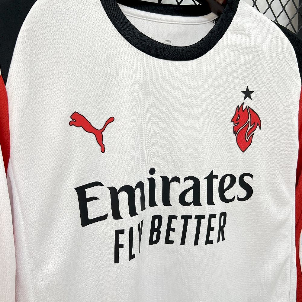 25/26 AC Milan Away Jersey (Long Sleeve)