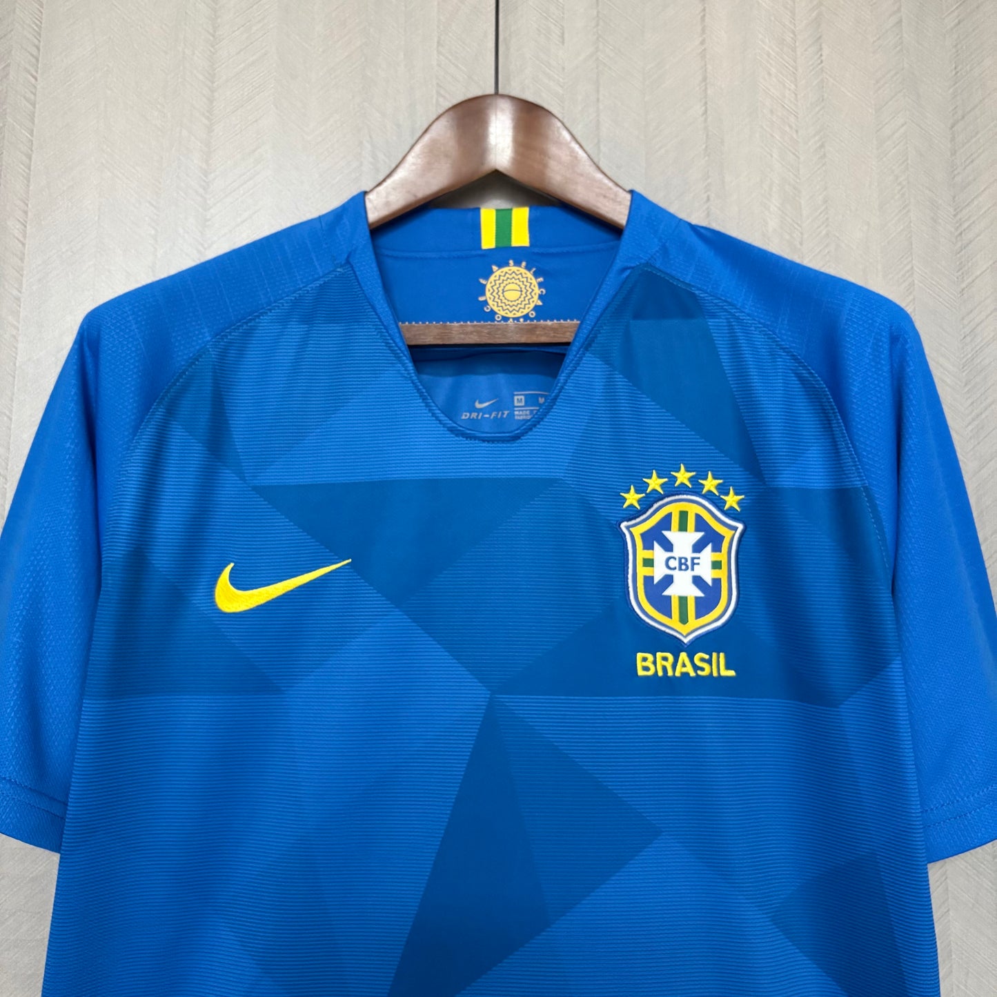 2018 Retro Brazil Away Jersey