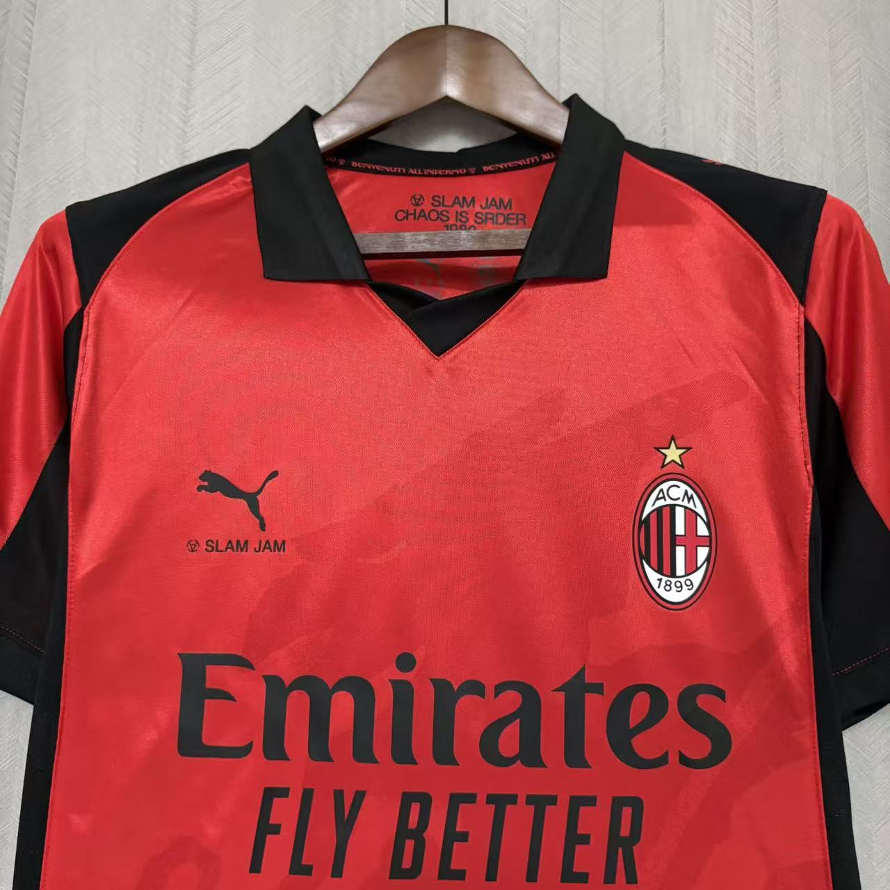 AC Milan x SlamJam Special Edition Jersey (Red)